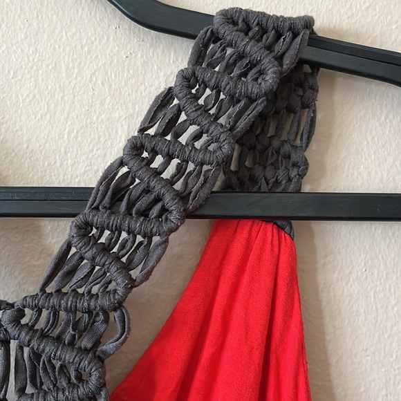 Soprano Red Racerback Dress M - Picture 5 of 8